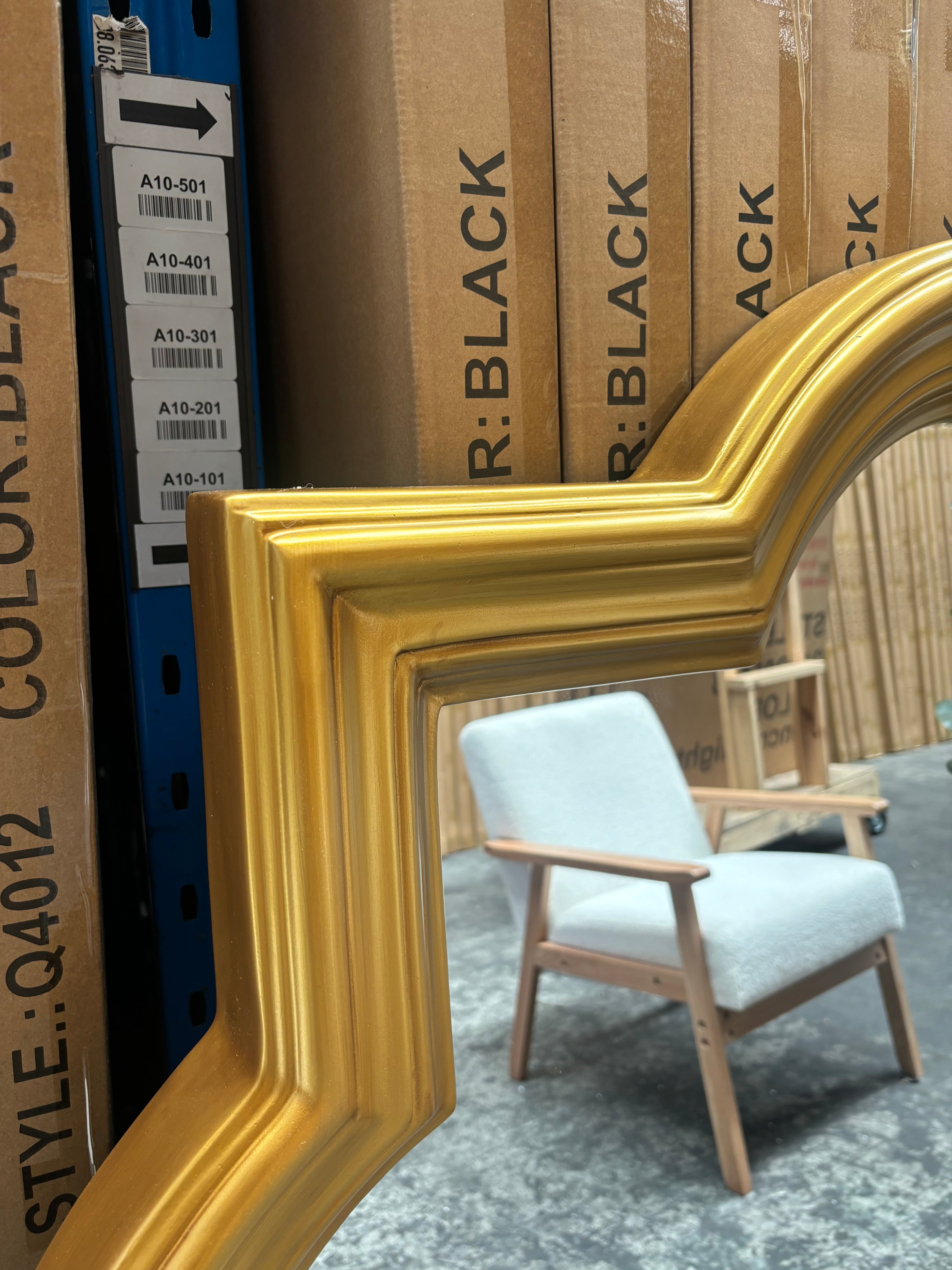 Golden Star Mirror - 120cm x 120cm