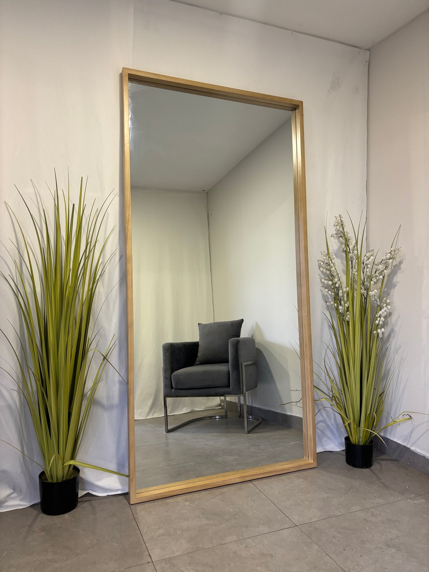 Box Mirror - Natural - 200cm x 100cm