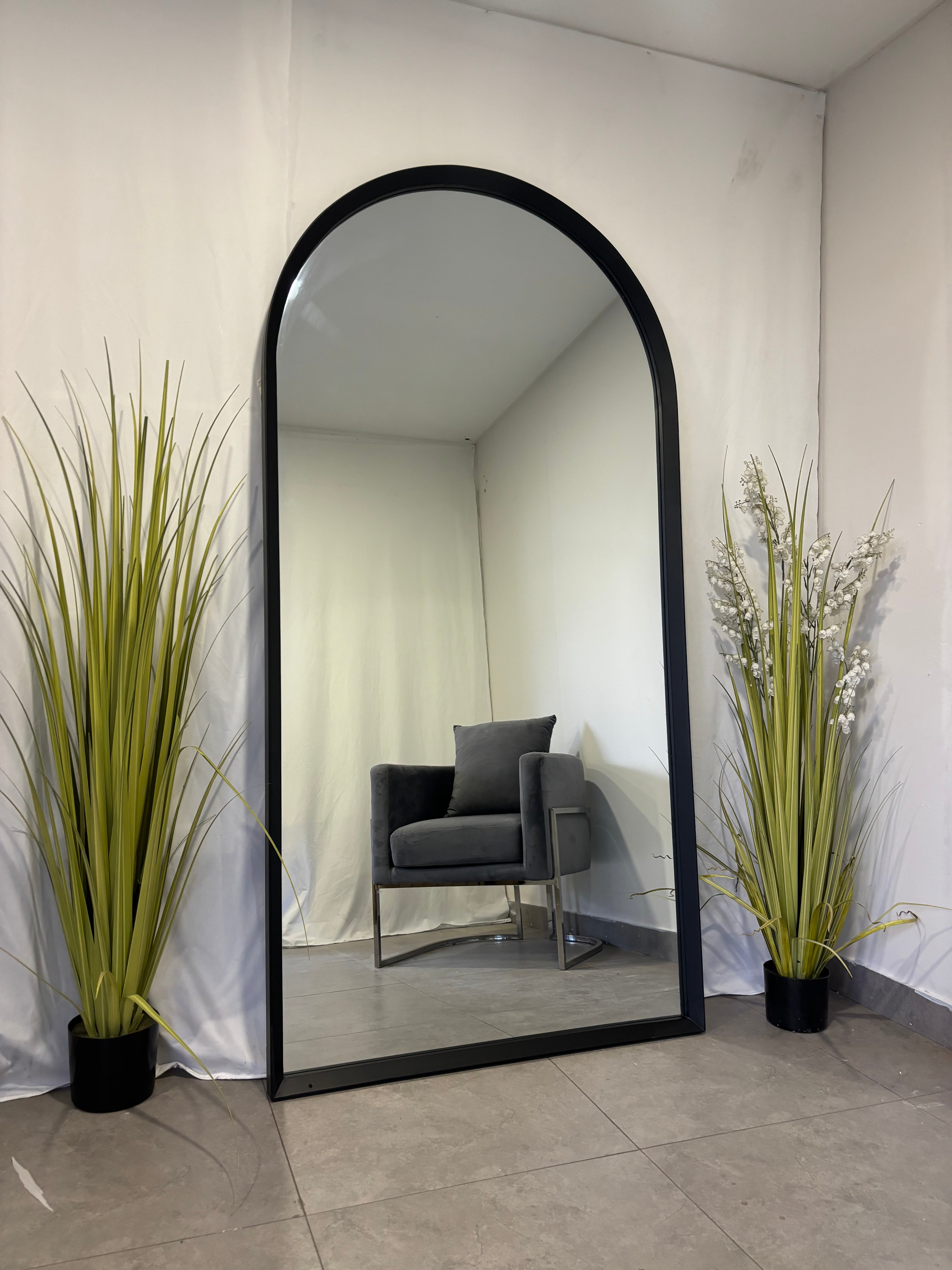 Wooden Arch - Black - 200cm x 100cm