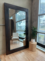 King Wood - Dark Brown - 215cm x 125cm