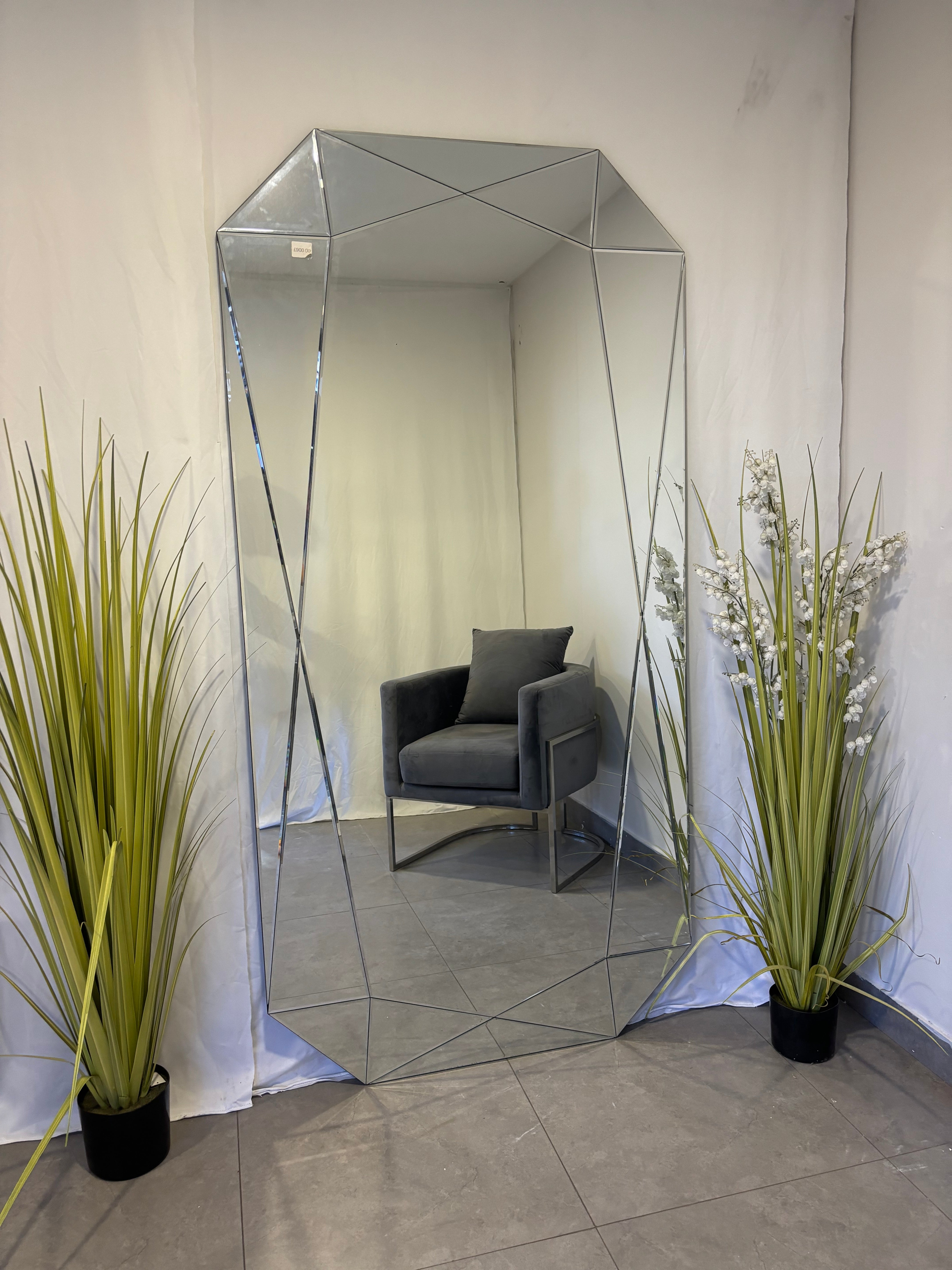 Geometric Mirror - 200cm x 100cm