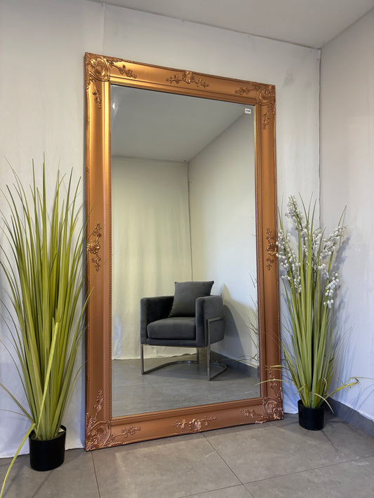 King Ornate Vienna - Rose Gold - 210cm x 115