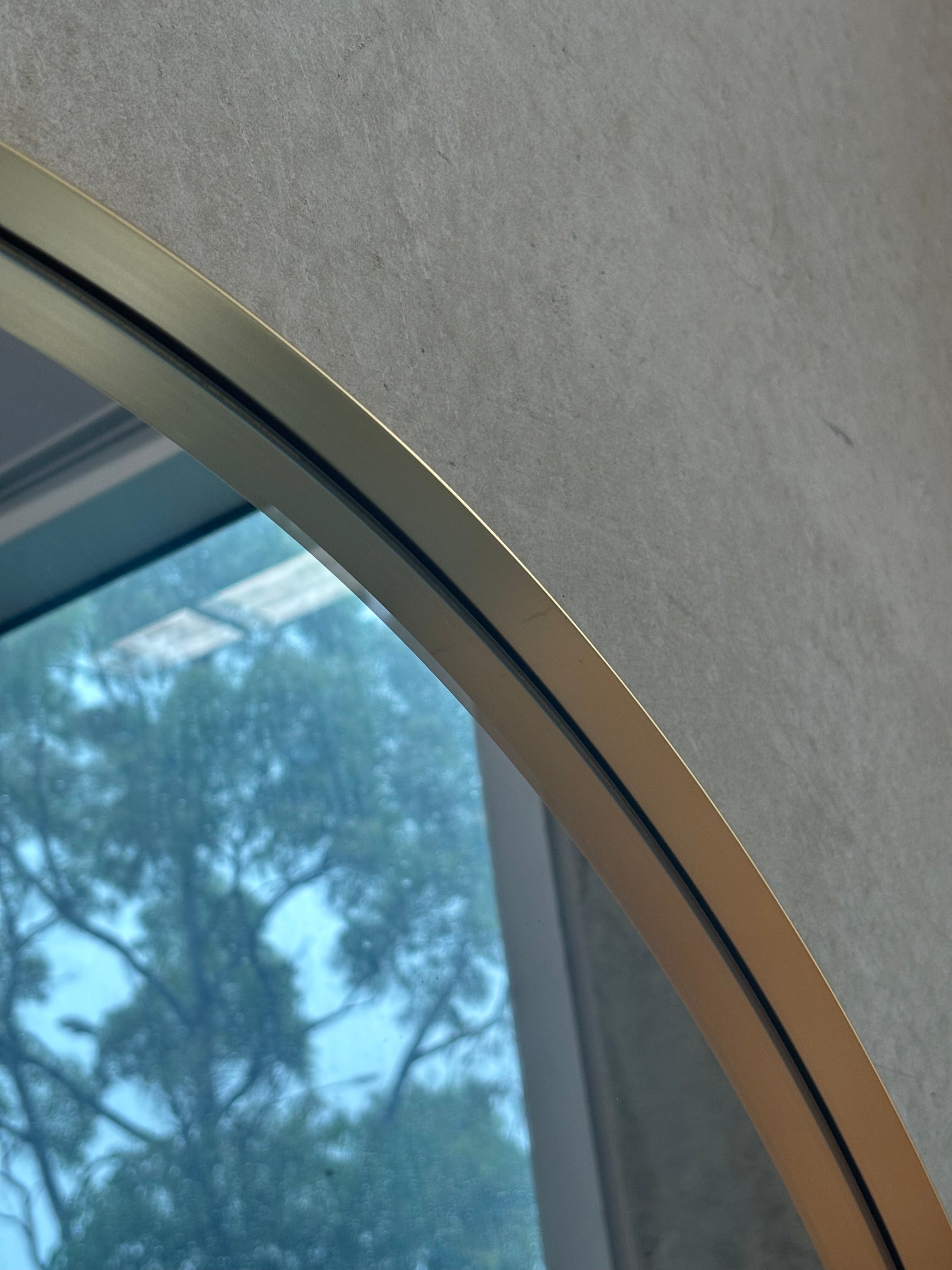 Box Metal Arch - Gold - 200cm x 90cm