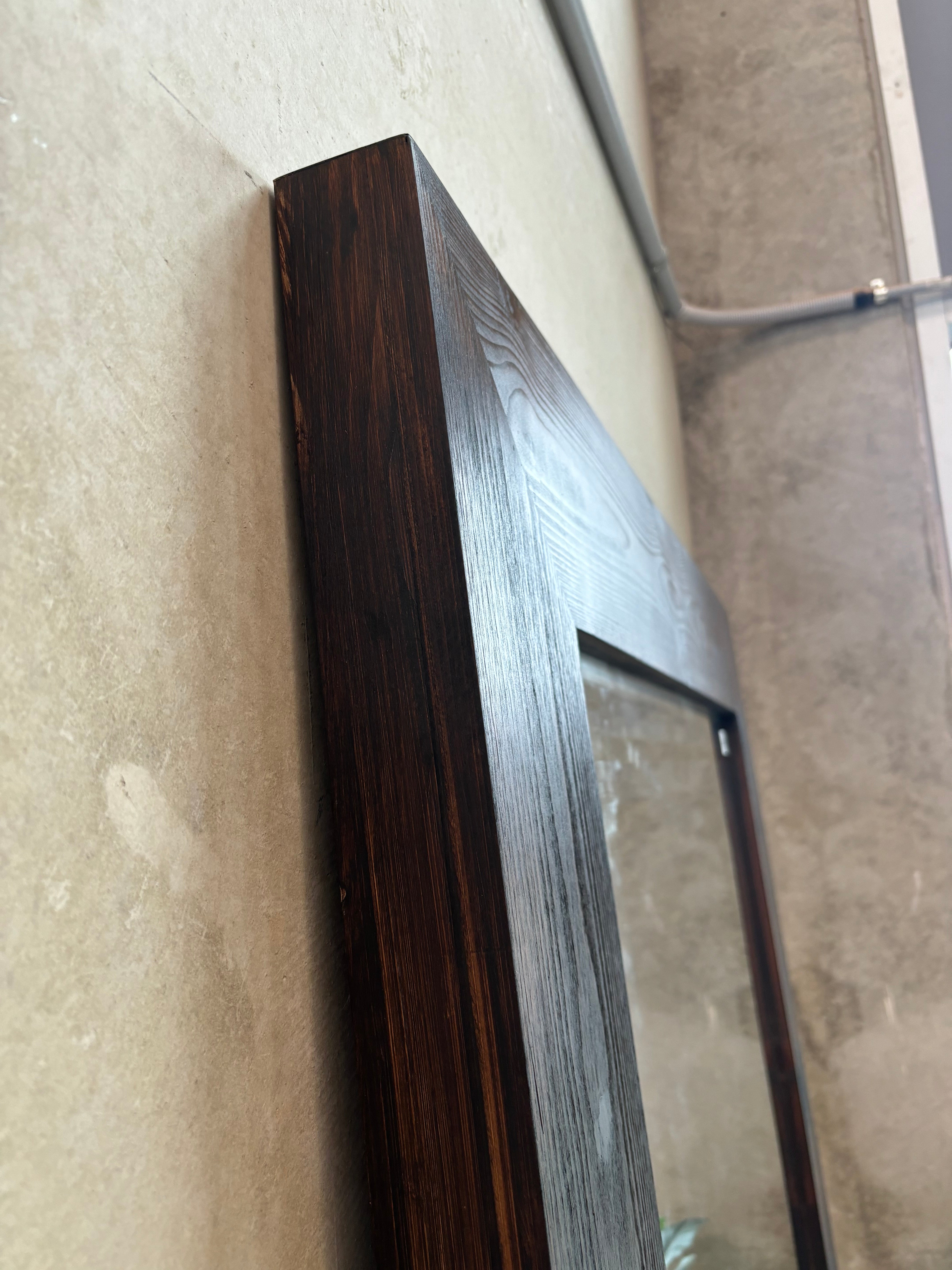 King Wood - Dark Brown - 215cm x 125cm