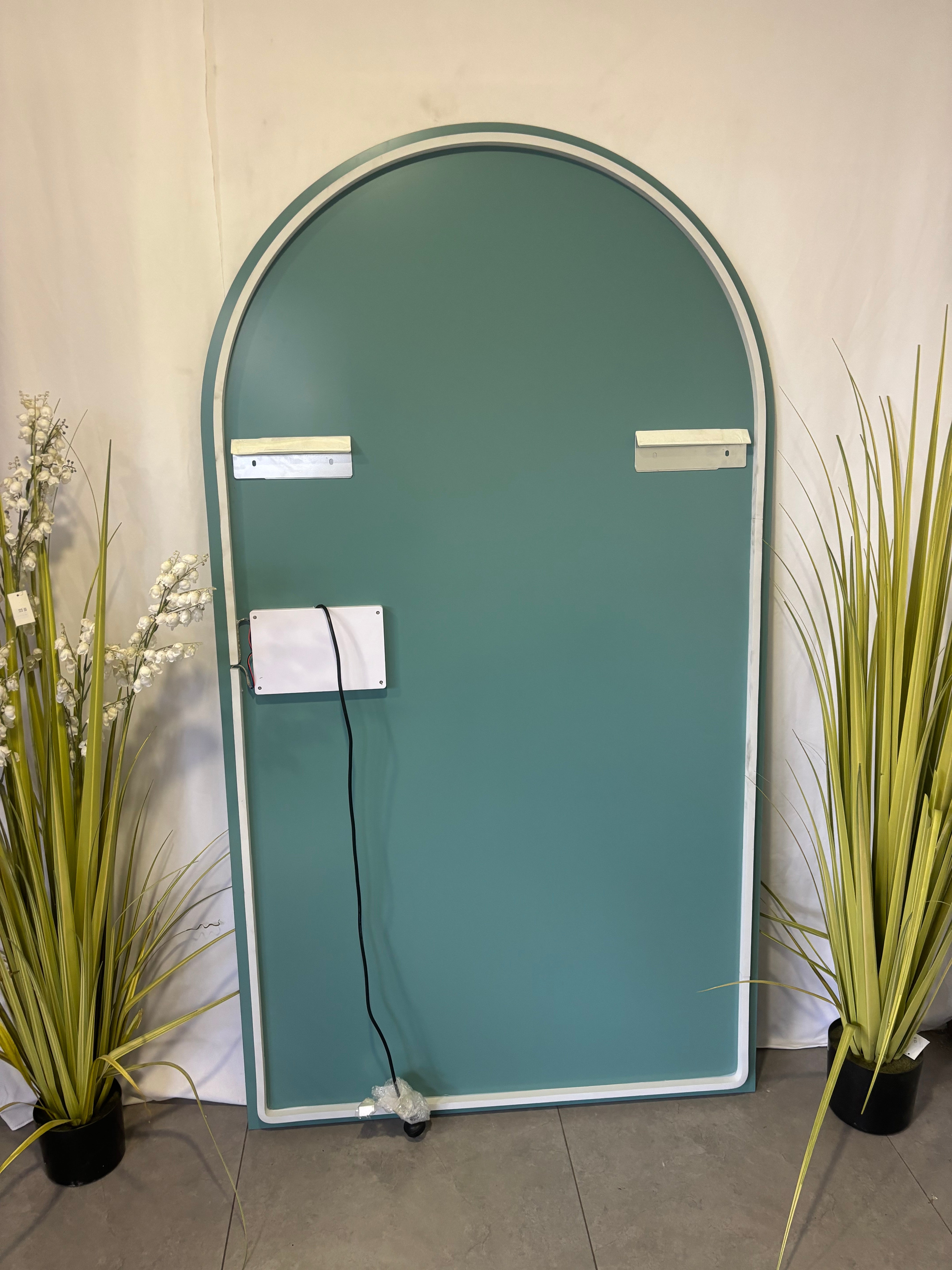 LED Arch Mirror - 180cm x 100cm - Frameless