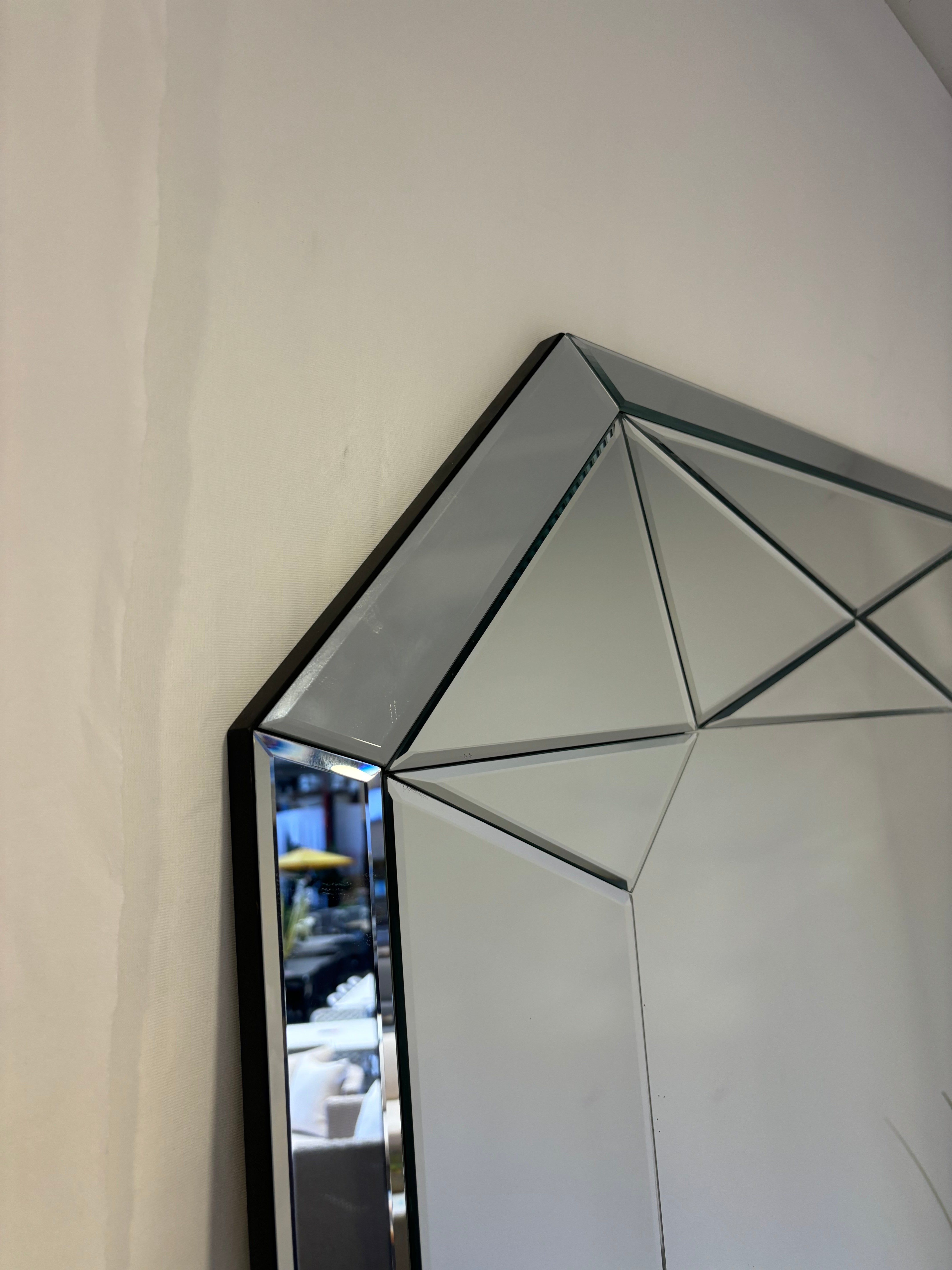 3D Geometric Mirror - 200cm x 100cm