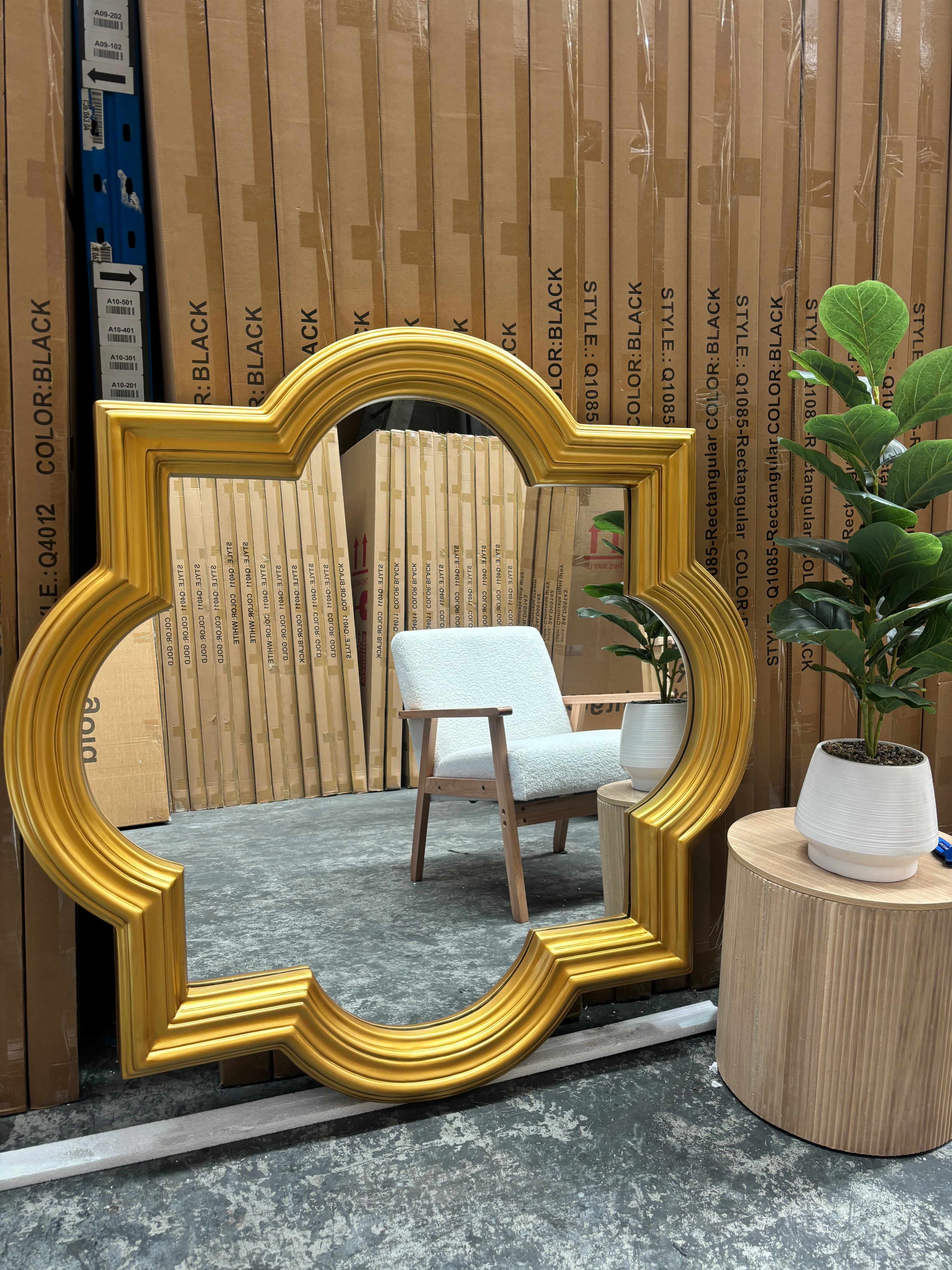 Golden Star Mirror - 120cm x 120cm