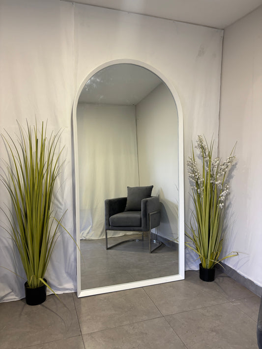 Wooden Arch - White - 200cm x 100cm