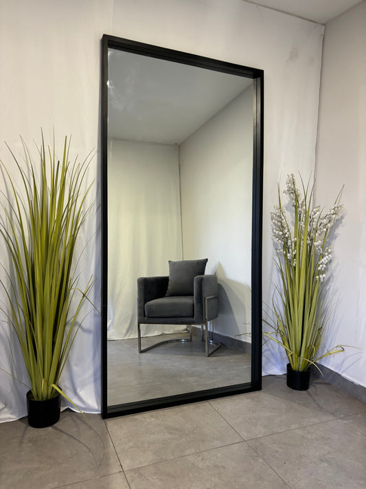 Box Mirror - Black - 200cm x 100cm