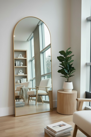 Slim Line Arch - Gold - 200cm x 100cm