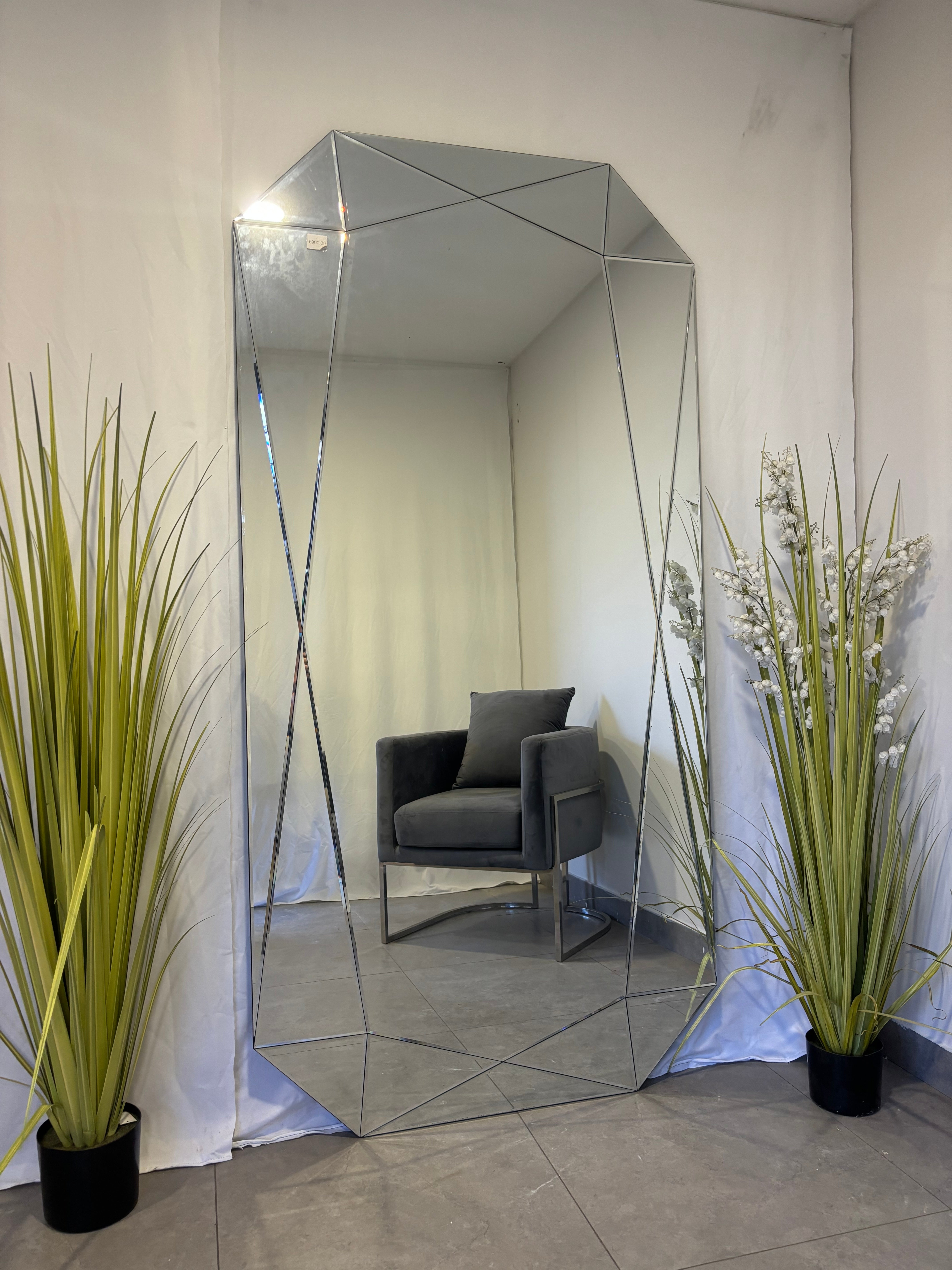 Geometric Mirror - 200cm x 100cm