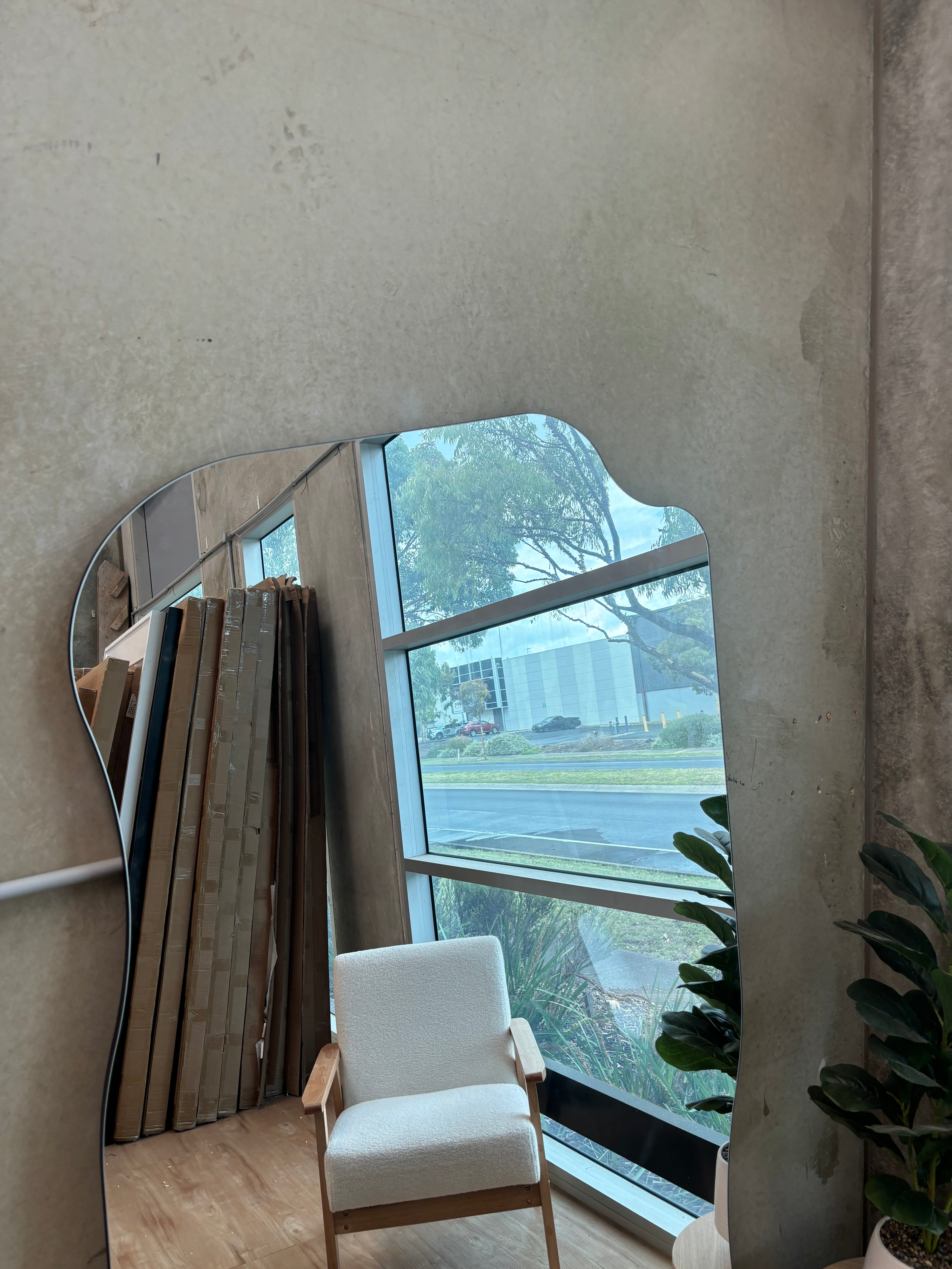 Asymmetrical Mirror - 190cm x 90cm