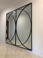 Optical Minimalist - Black - 200cm x 100cm