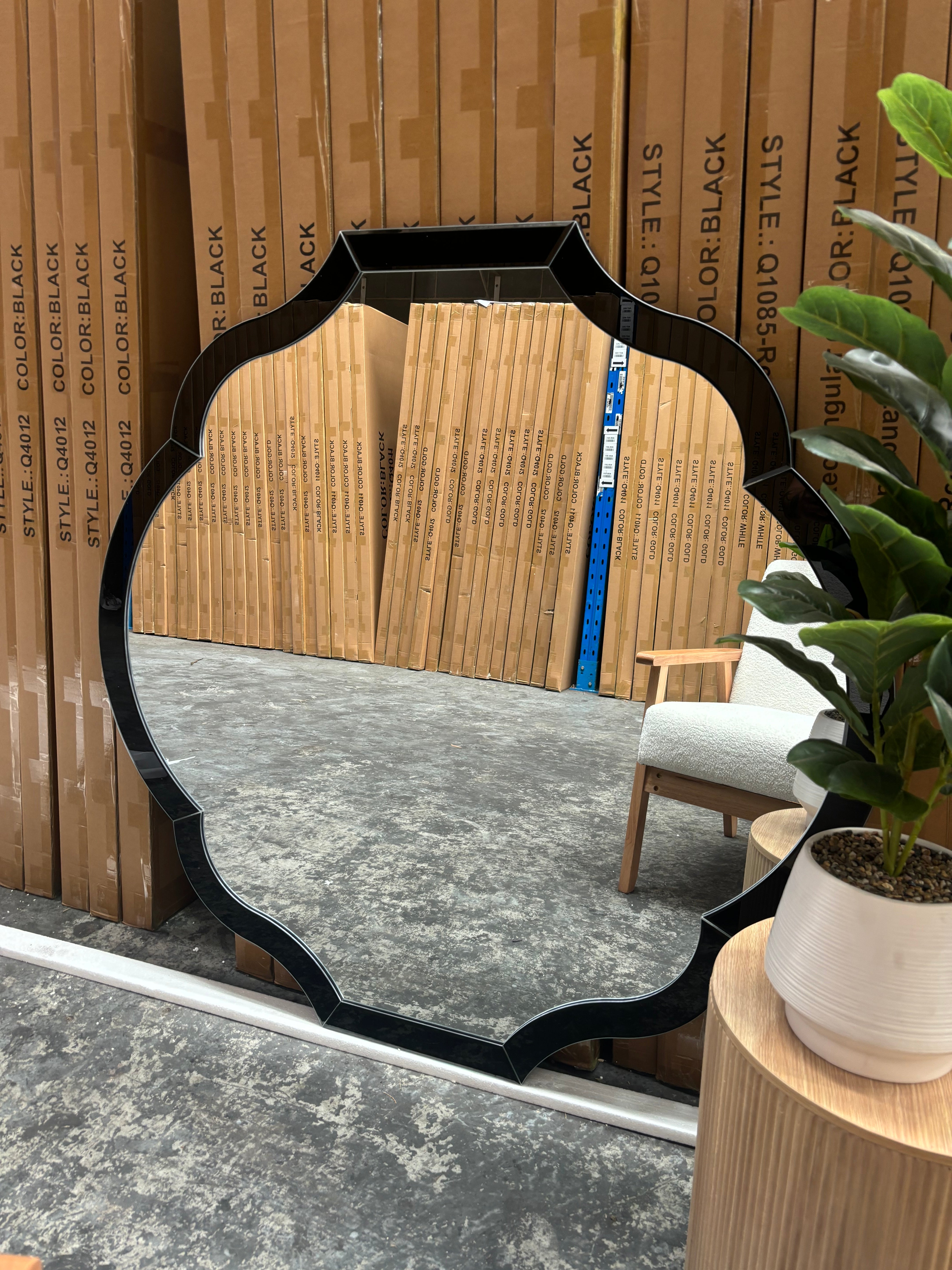 Dark Portal Mirror - 120cm x 120cm