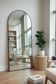 Slim Line Arch - Black - 200cm x 100cm