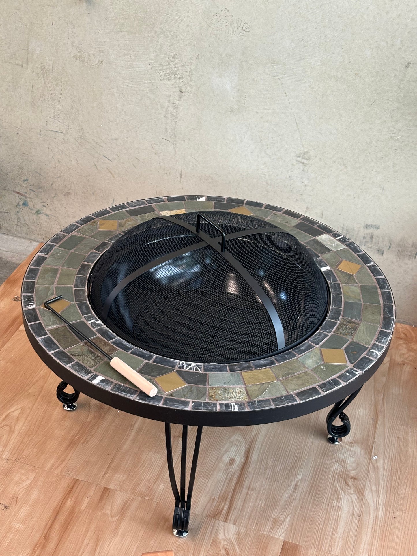 Solid Stone Fire Pit