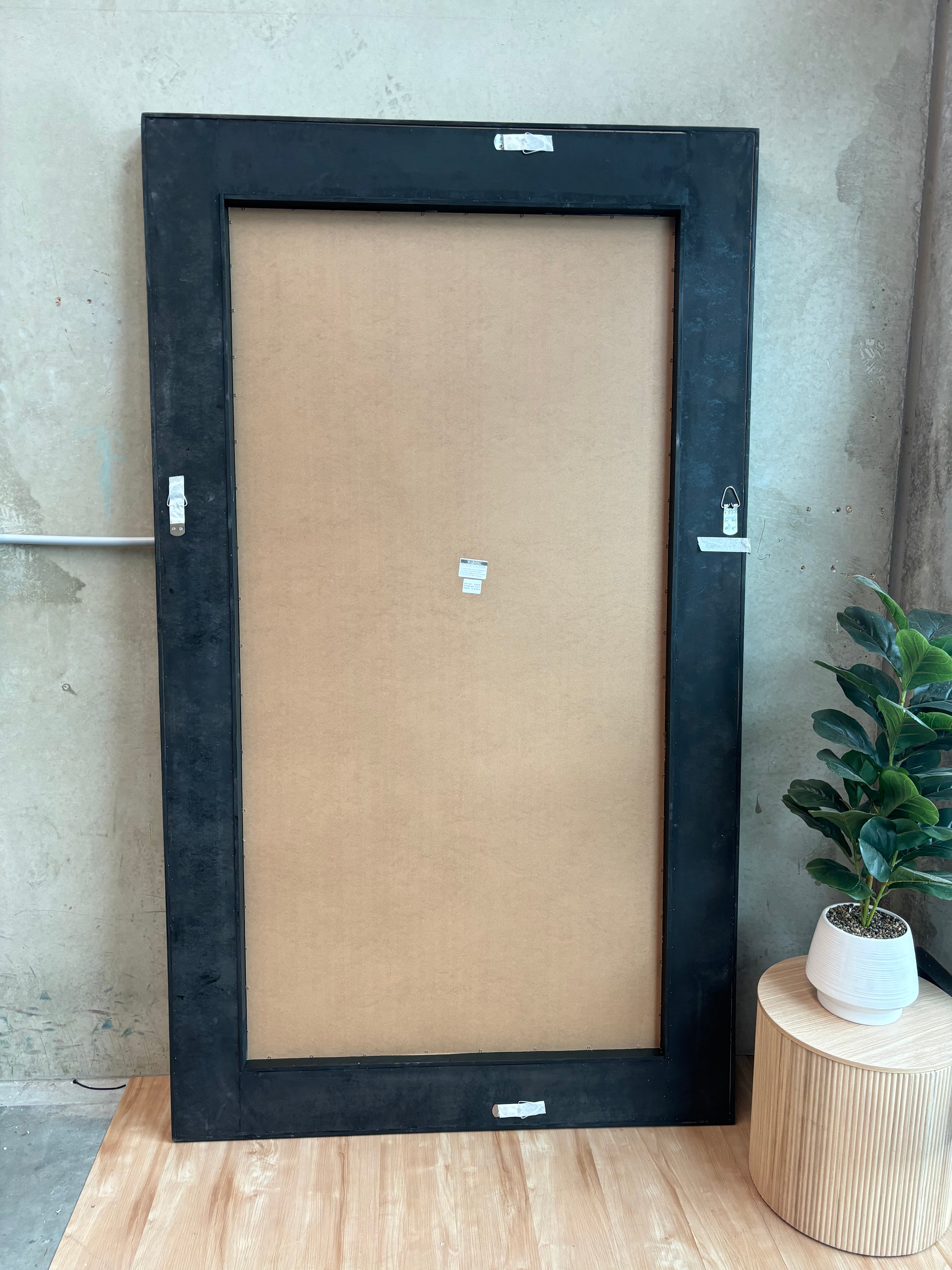 King Wood - Dark Brown - 215cm x 125cm
