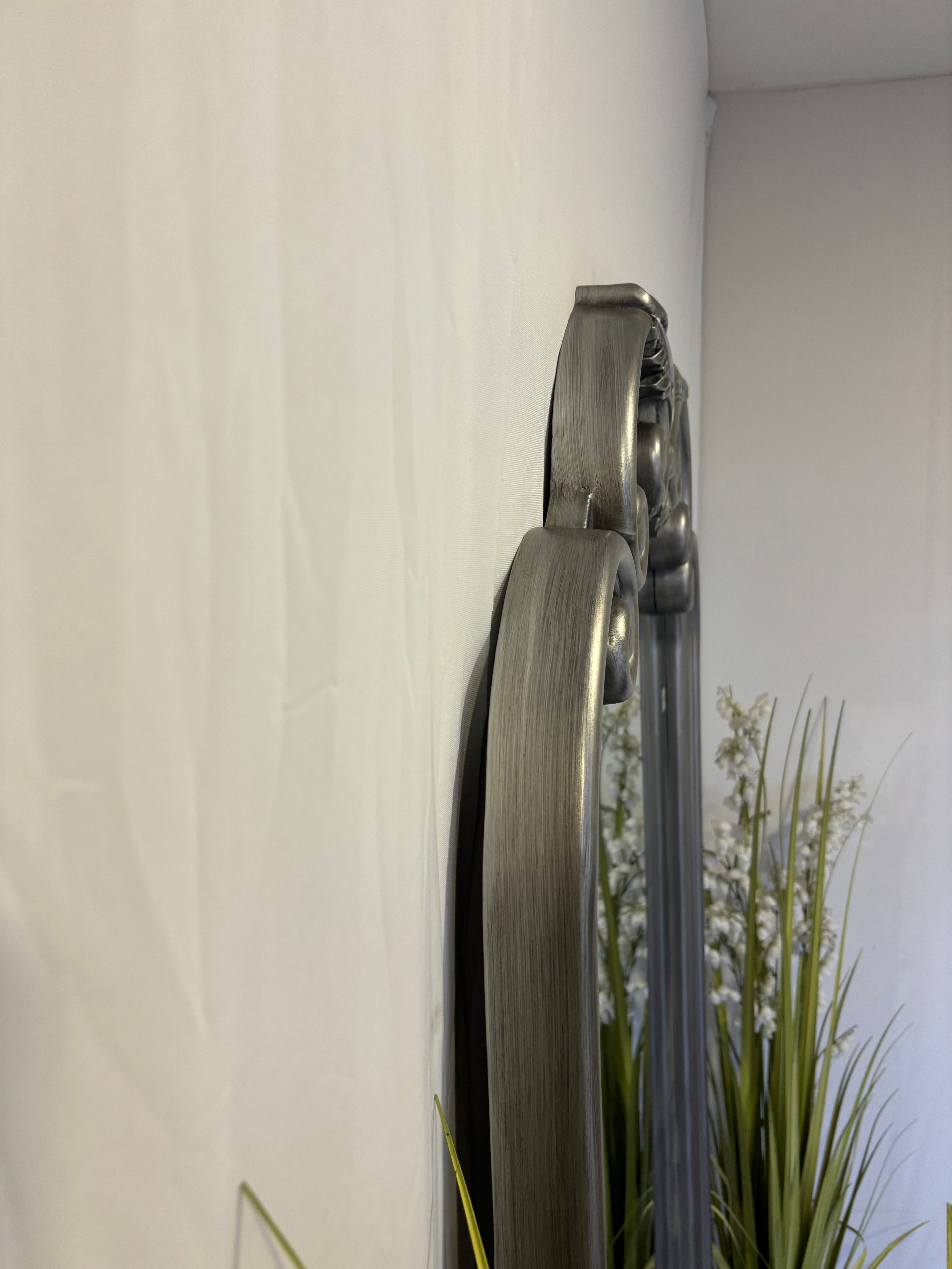 Medusa Mirror - 190cm x 90cm - Silver