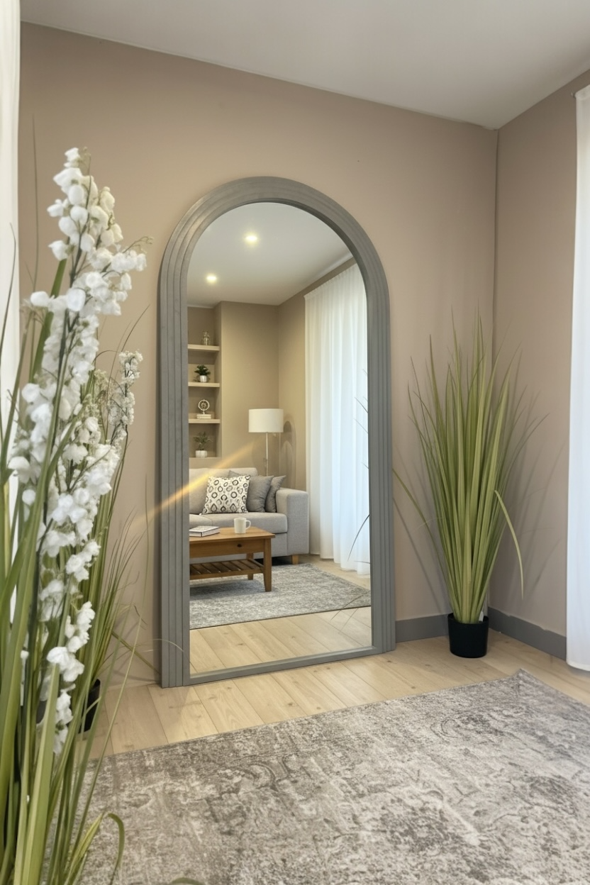 Grey Marble Arch - 200cm x 100cm