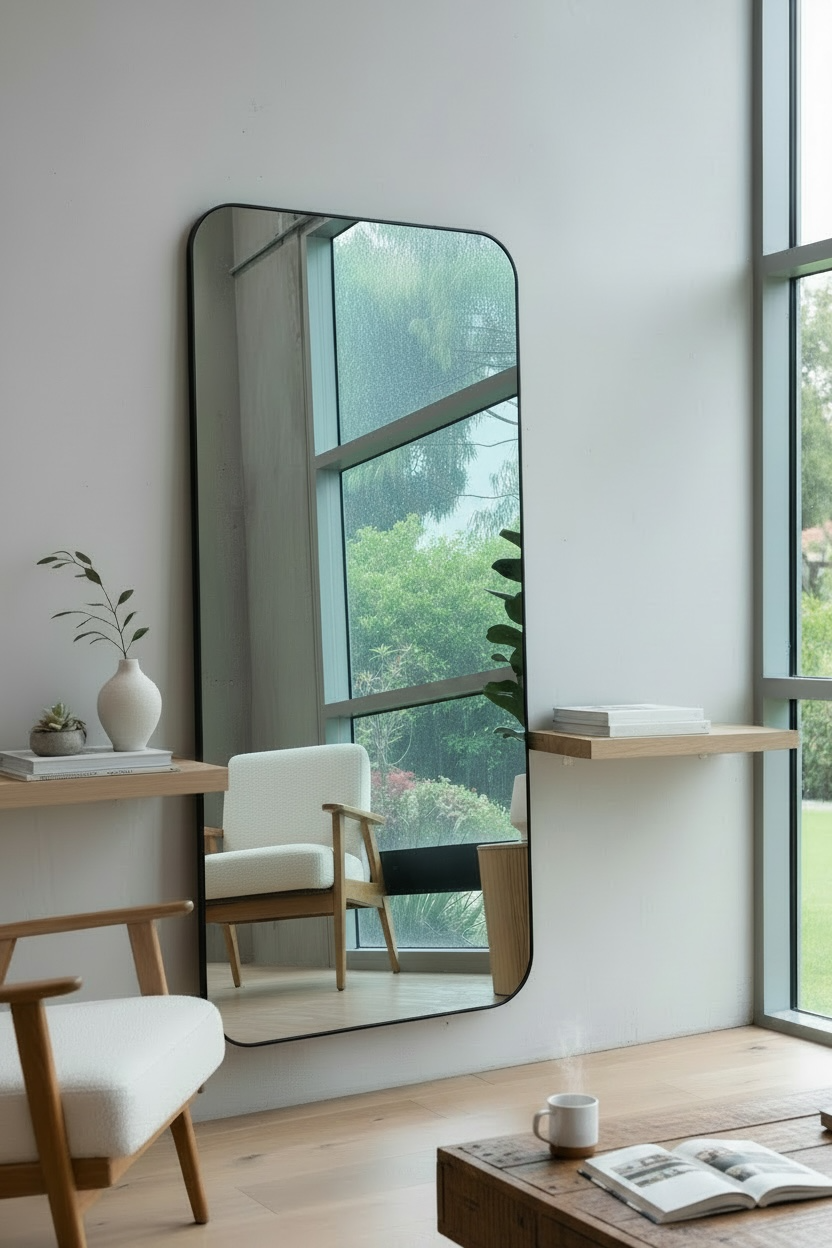 Curved Mirror -  200cm x 100cm