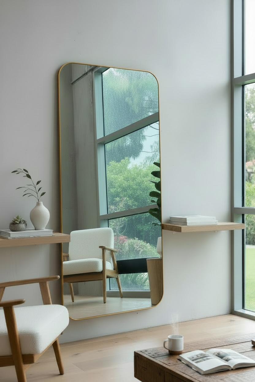 Curved Mirror -  200cm x 100cm