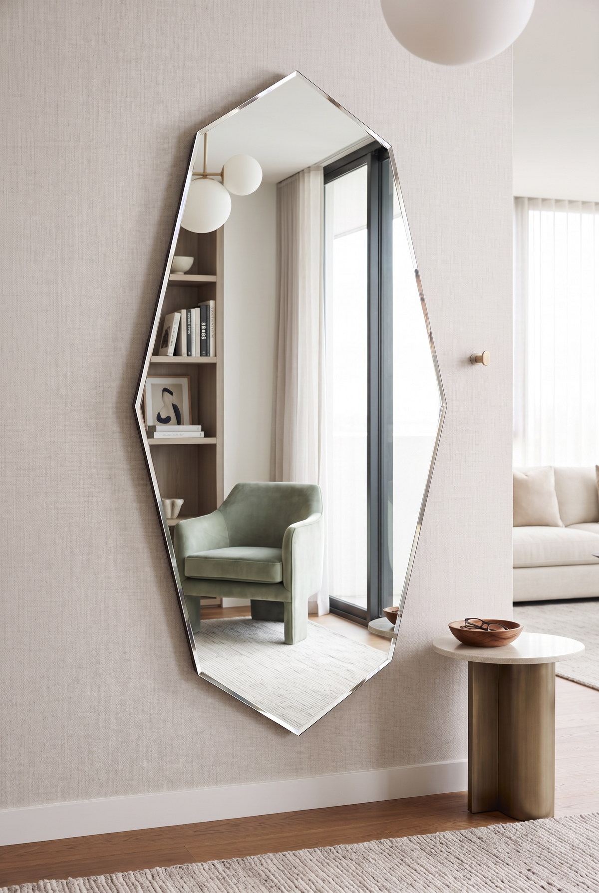 Diamond Mirror - 200cm x 100cm