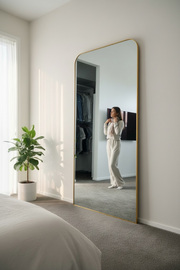 King Half Curved - Gold - 210cm x 120cm