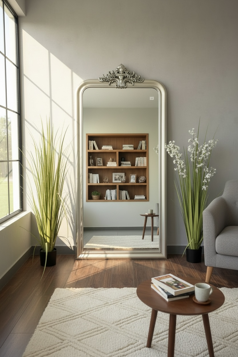 Medusa Mirror - 190cm x 90cm - Champagne