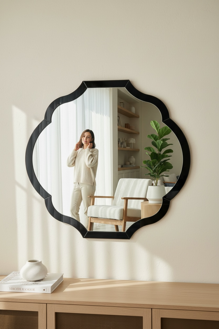 Dark Portal Mirror - 120cm x 120cm