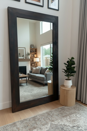 King Wood - Dark Brown - 215cm x 125cm