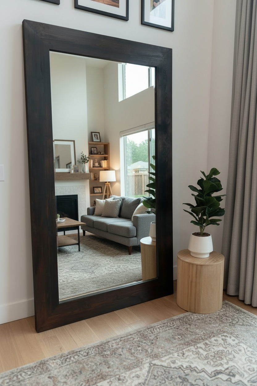 King Wood - Dark Brown - 215cm x 125cm