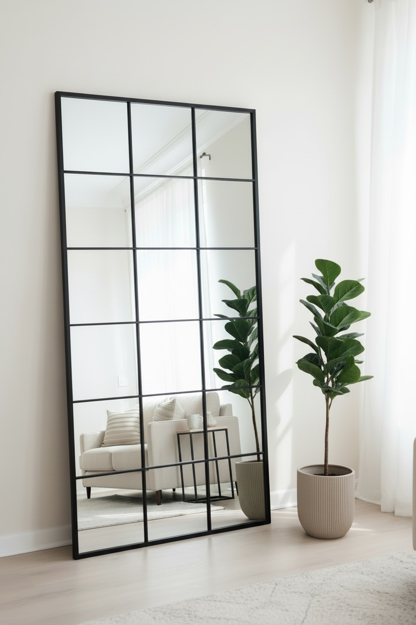 Hampton Metal Grid - Black - 200cm x 100cm