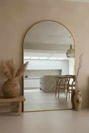 King Arch Mirror - Gold - 210cm x 120cm