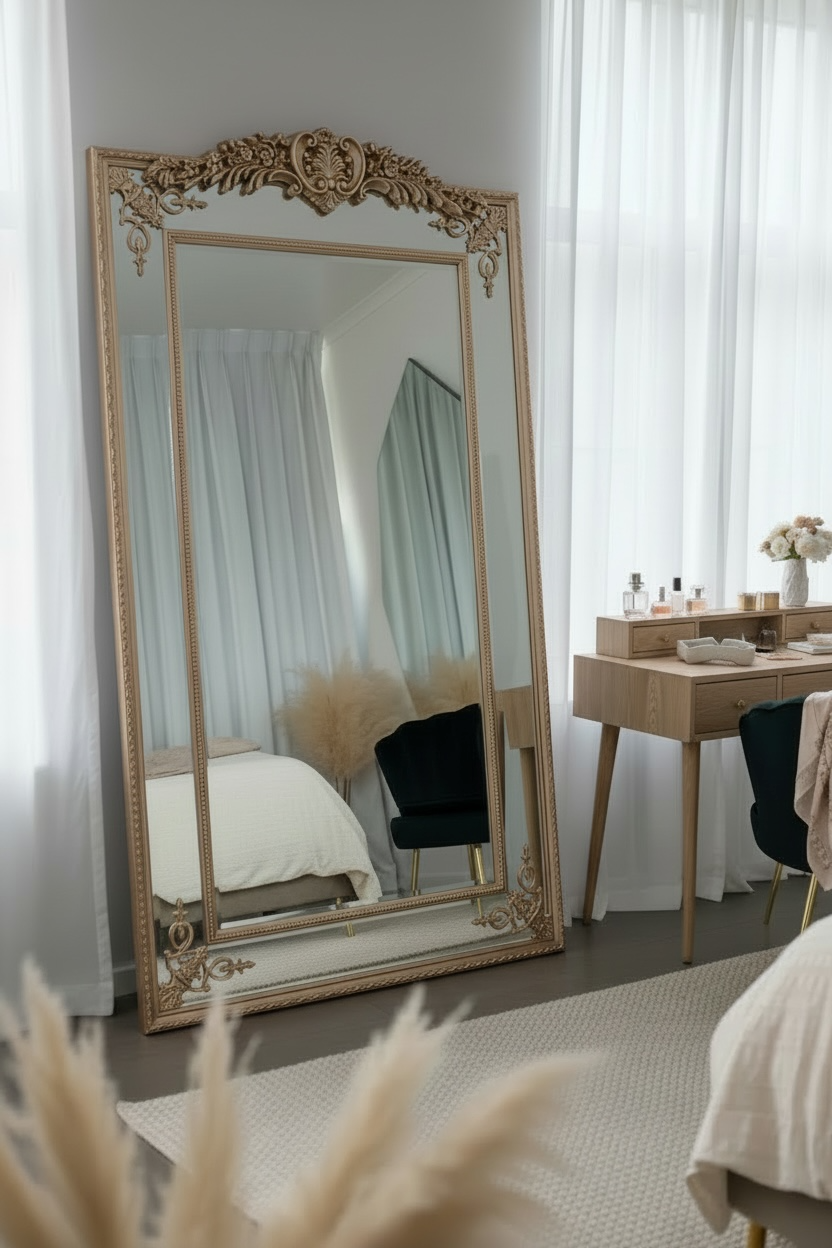 Hampton Rose - Champagne - 210cm x 120cm