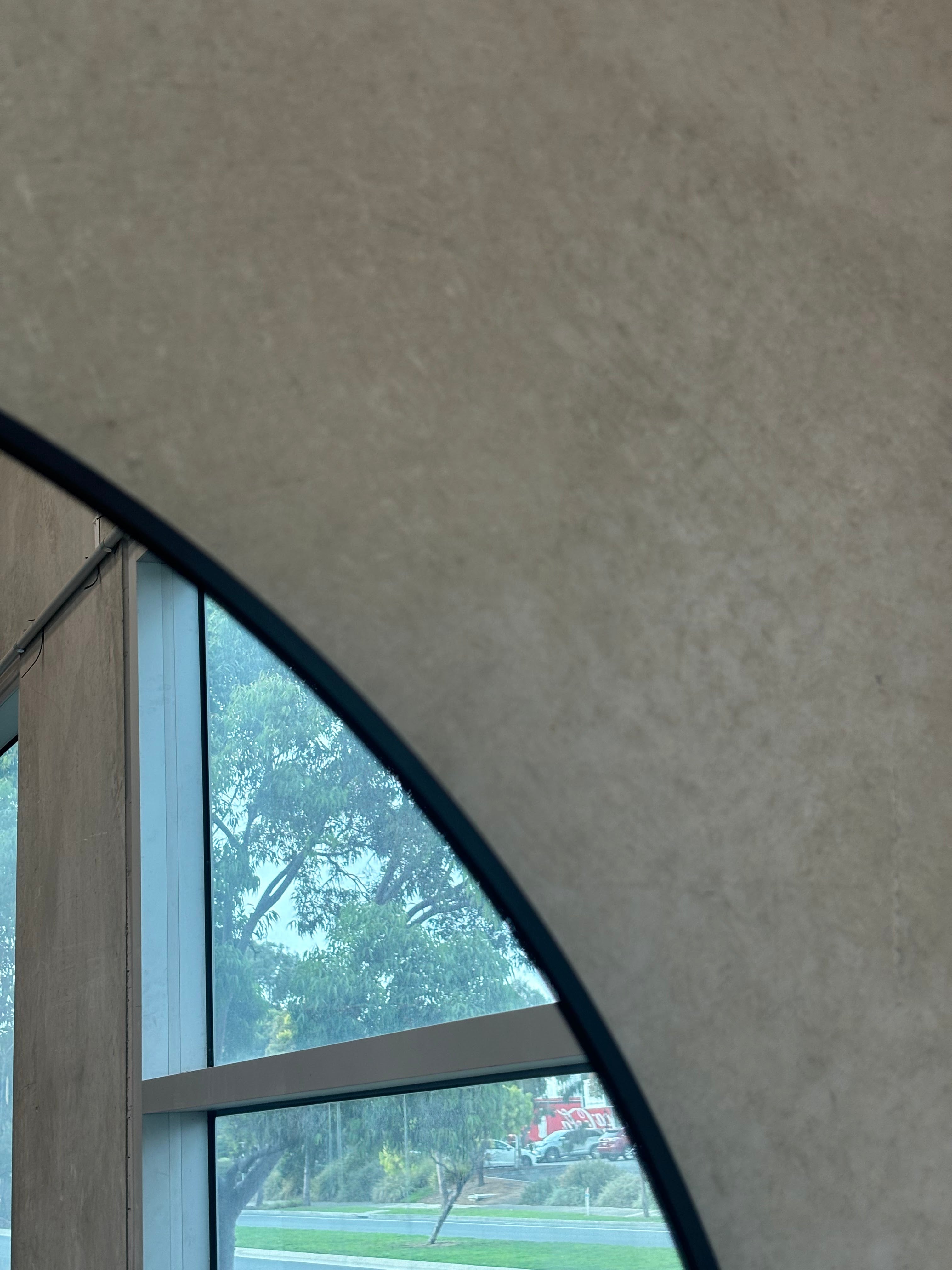 Slim Line Arch - Black - 200cm x 100cm