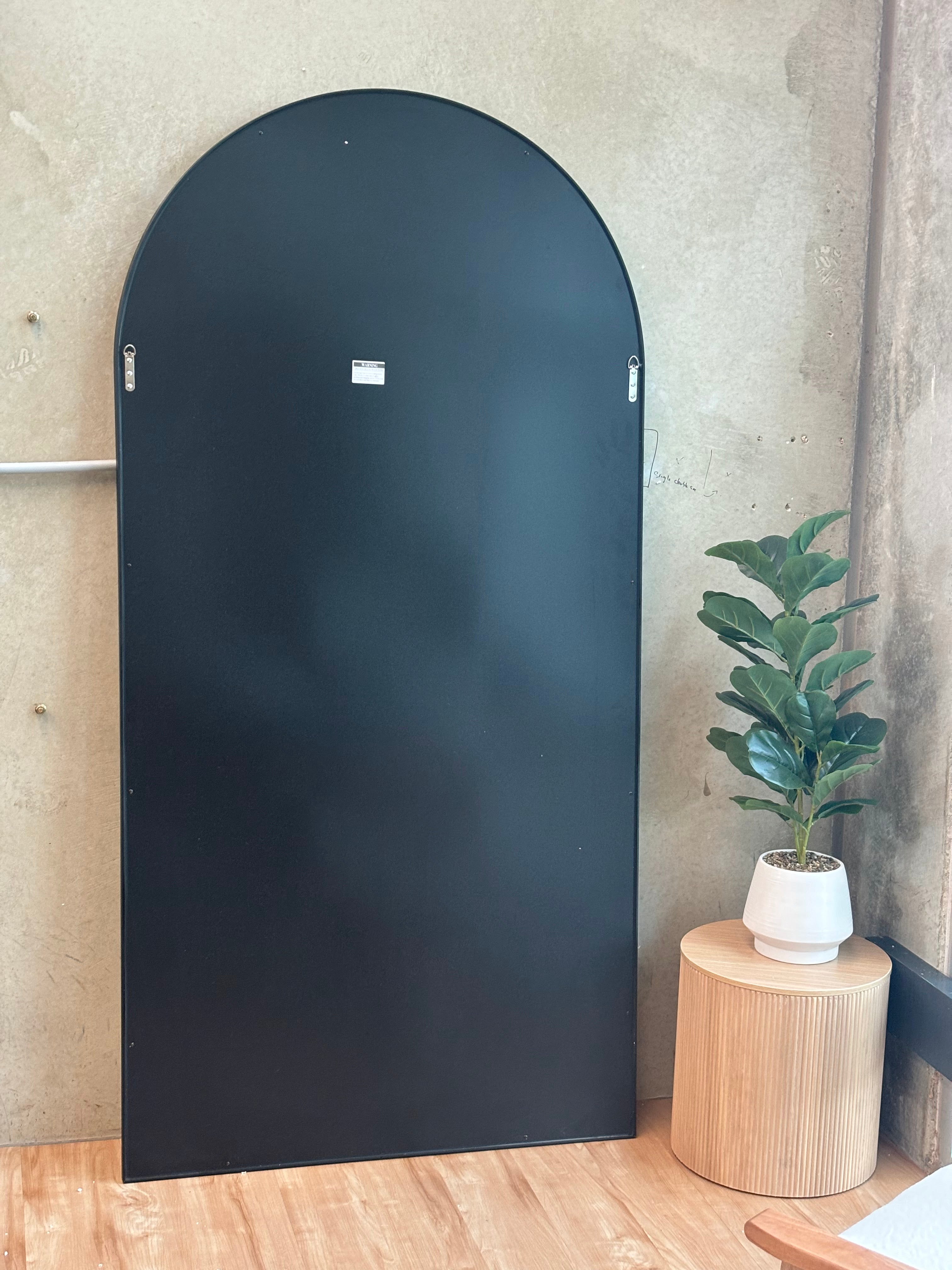 Slim Line Arch - Black - 200cm x 100cm