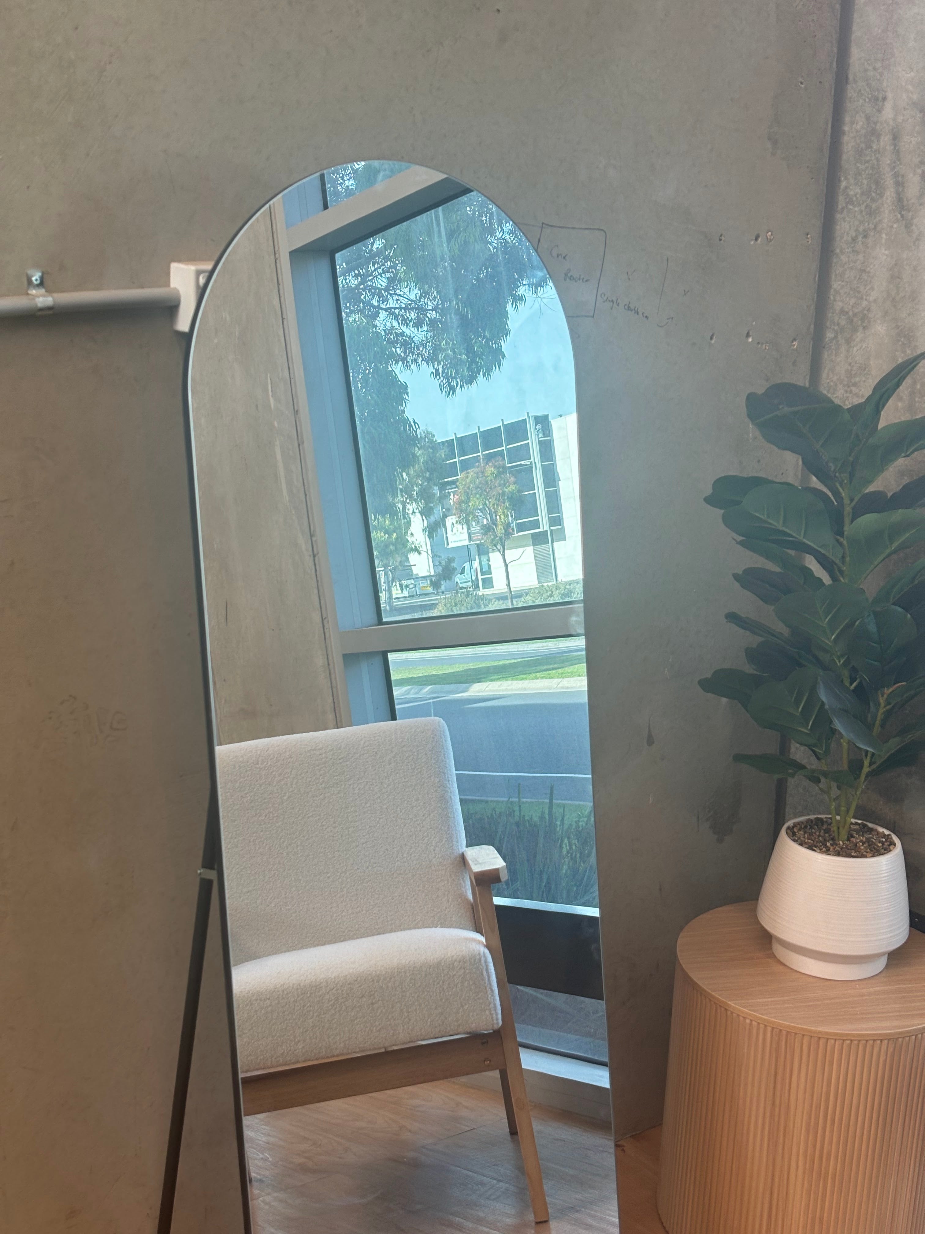 Arch Mirror - Free Standing - 150cm x 50cm