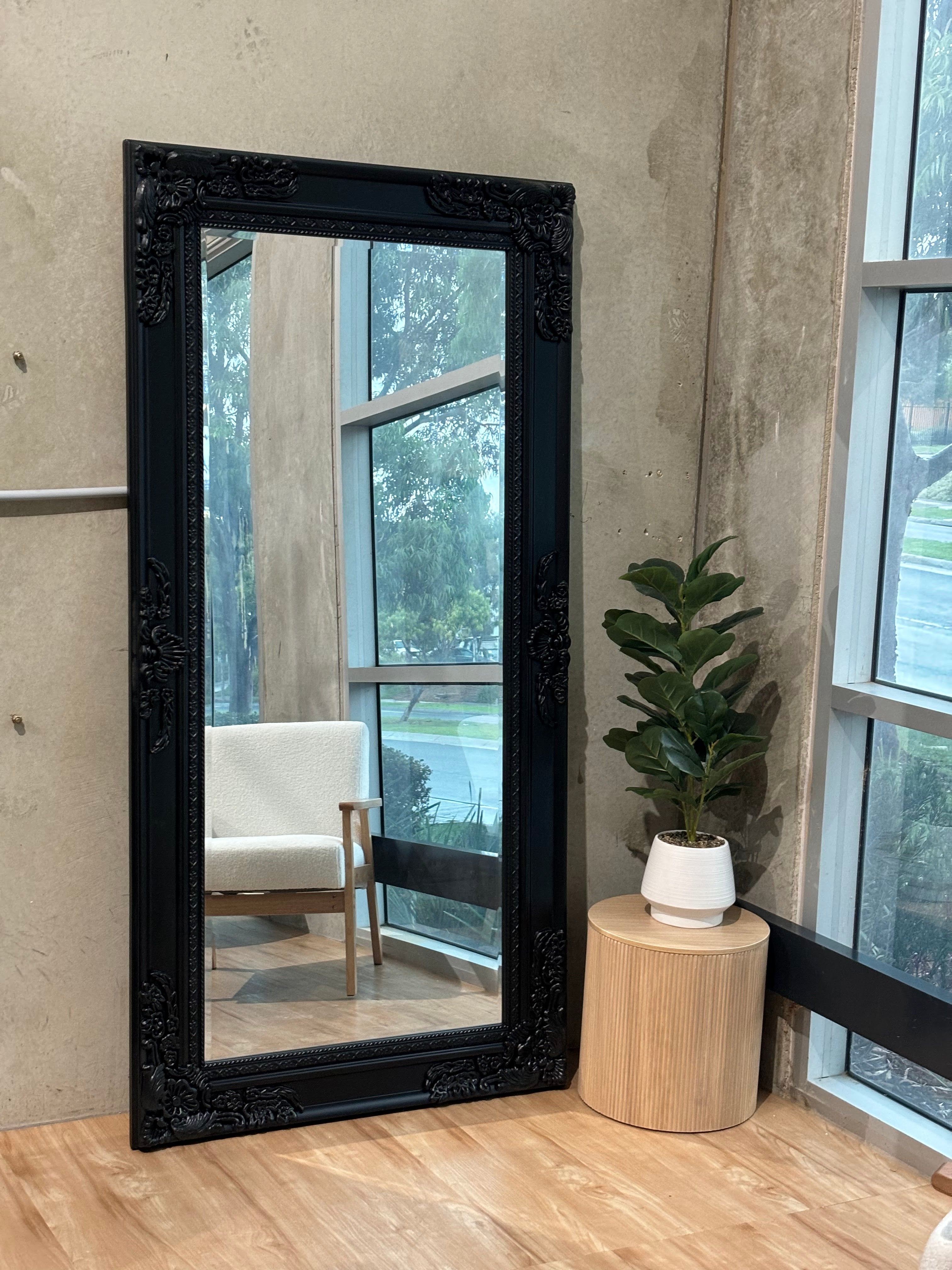 LUX Mirror - Black - 200cm x 100cm – Prism Mirrors