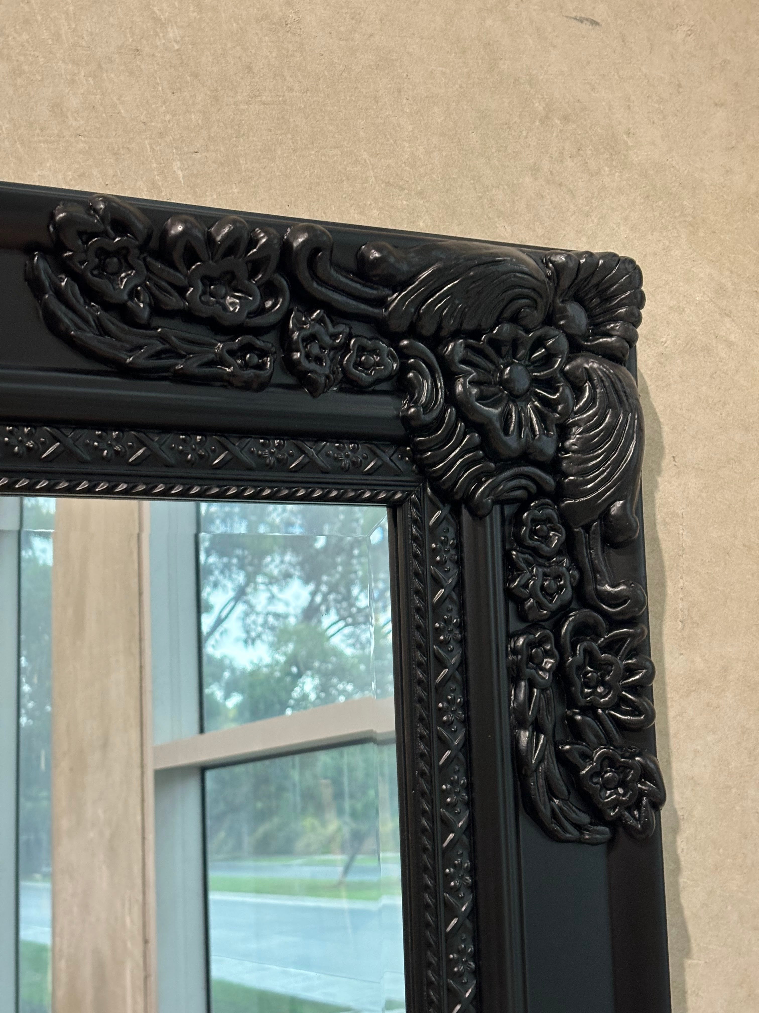 LUX Mirror - Black - 200cm x 100cm