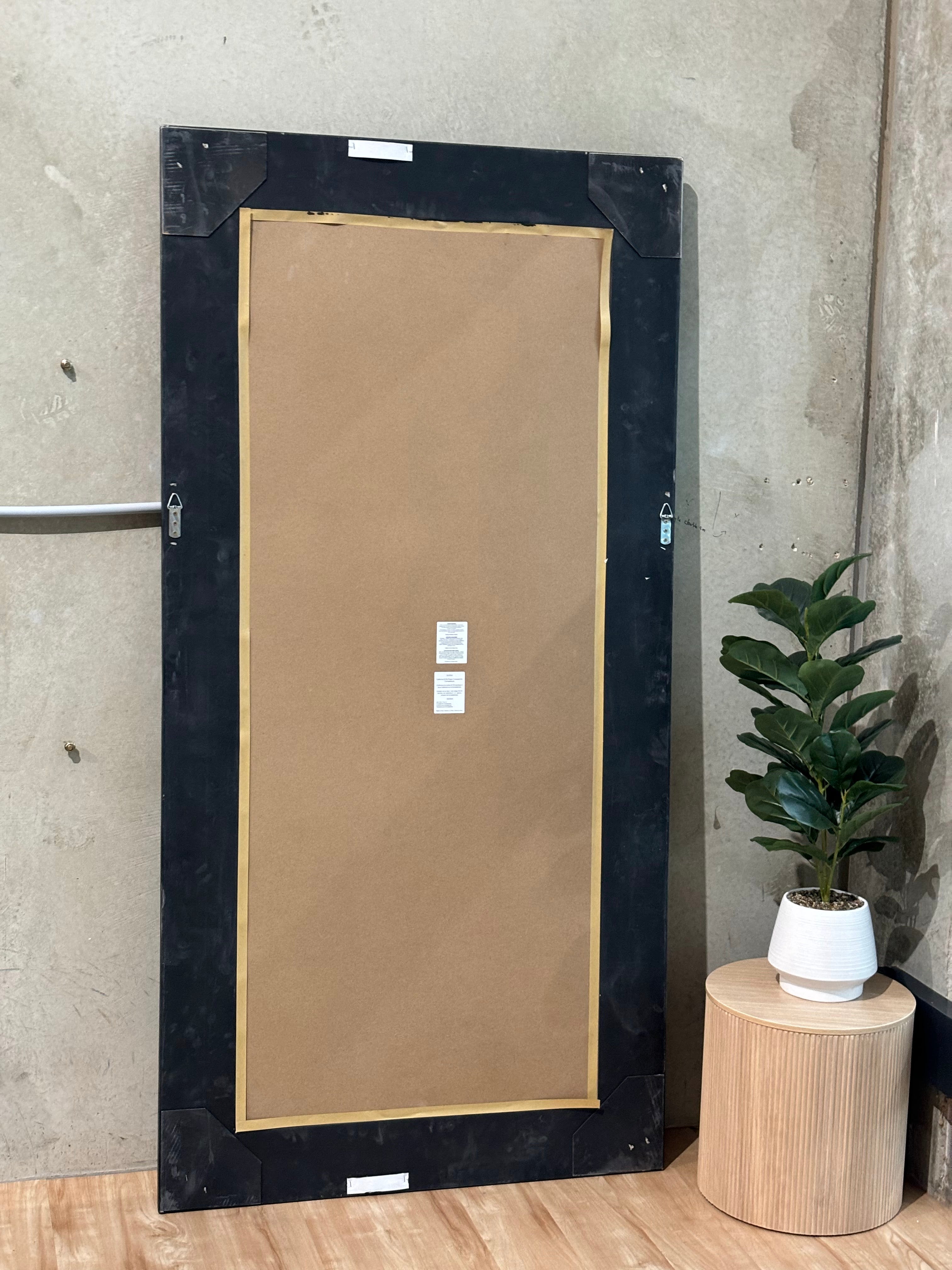 LUX Mirror - Black - 200cm x 100cm