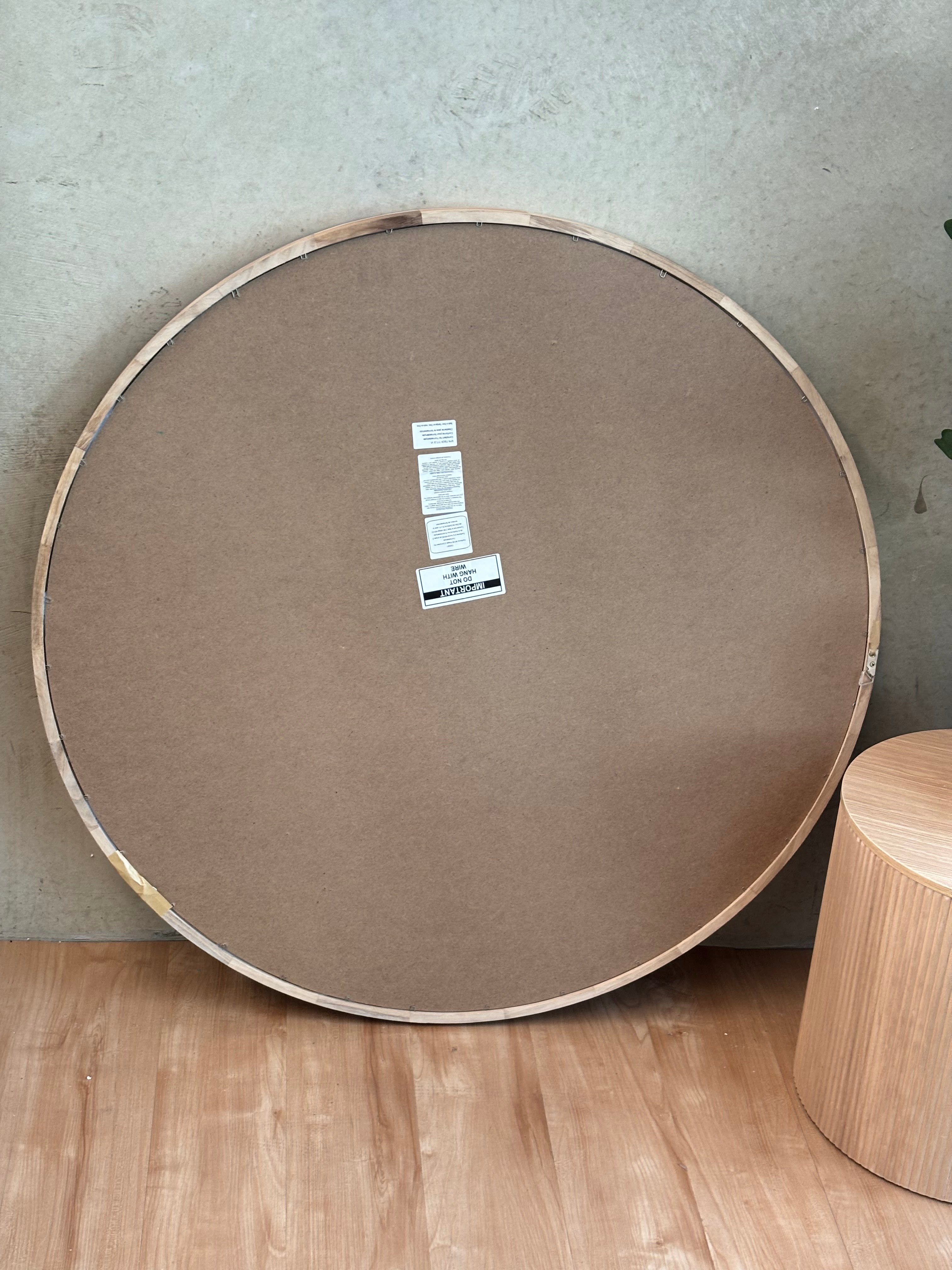 Milano Wooden Round - Natural