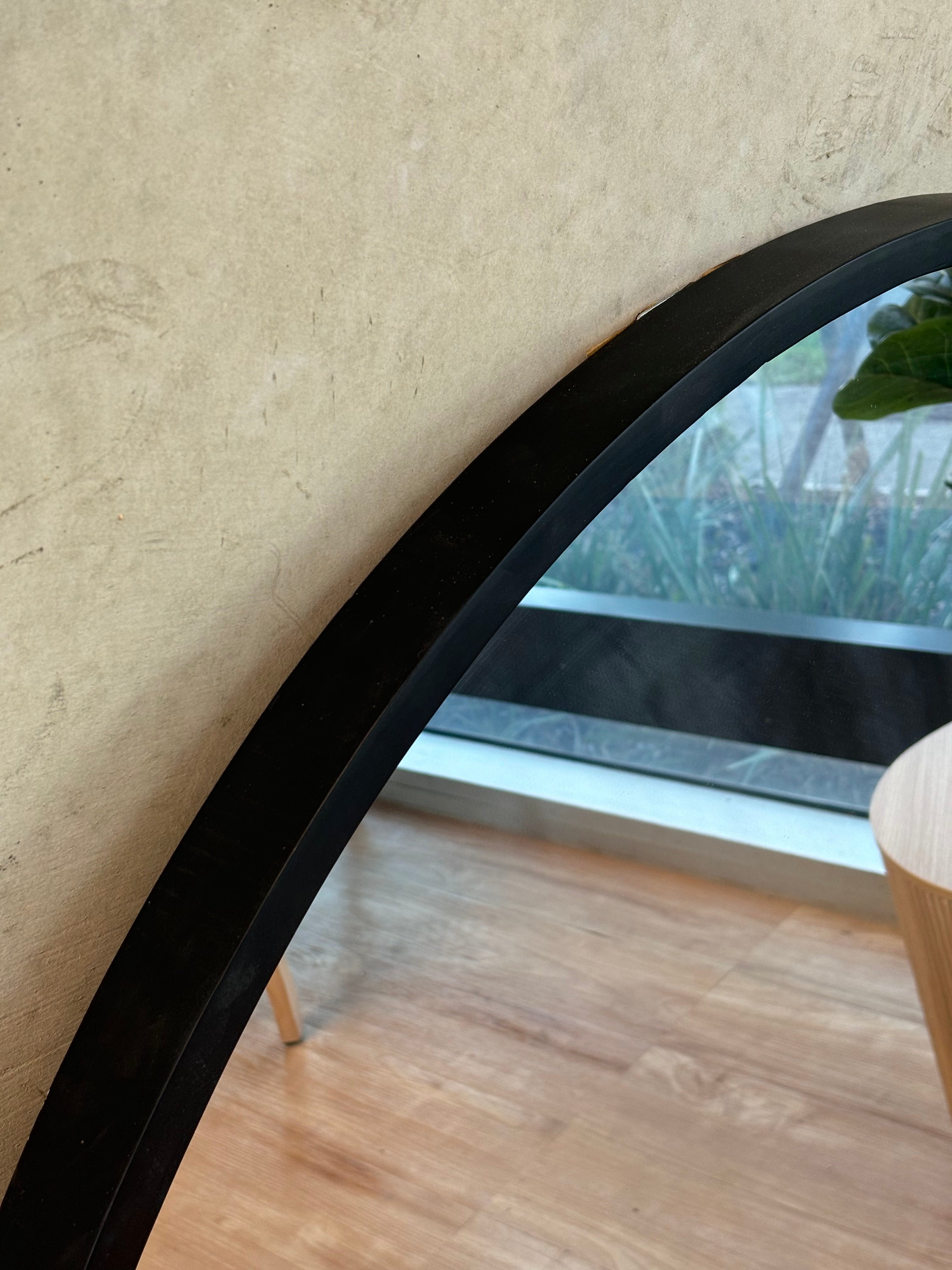 Milano Wooden Round - Black