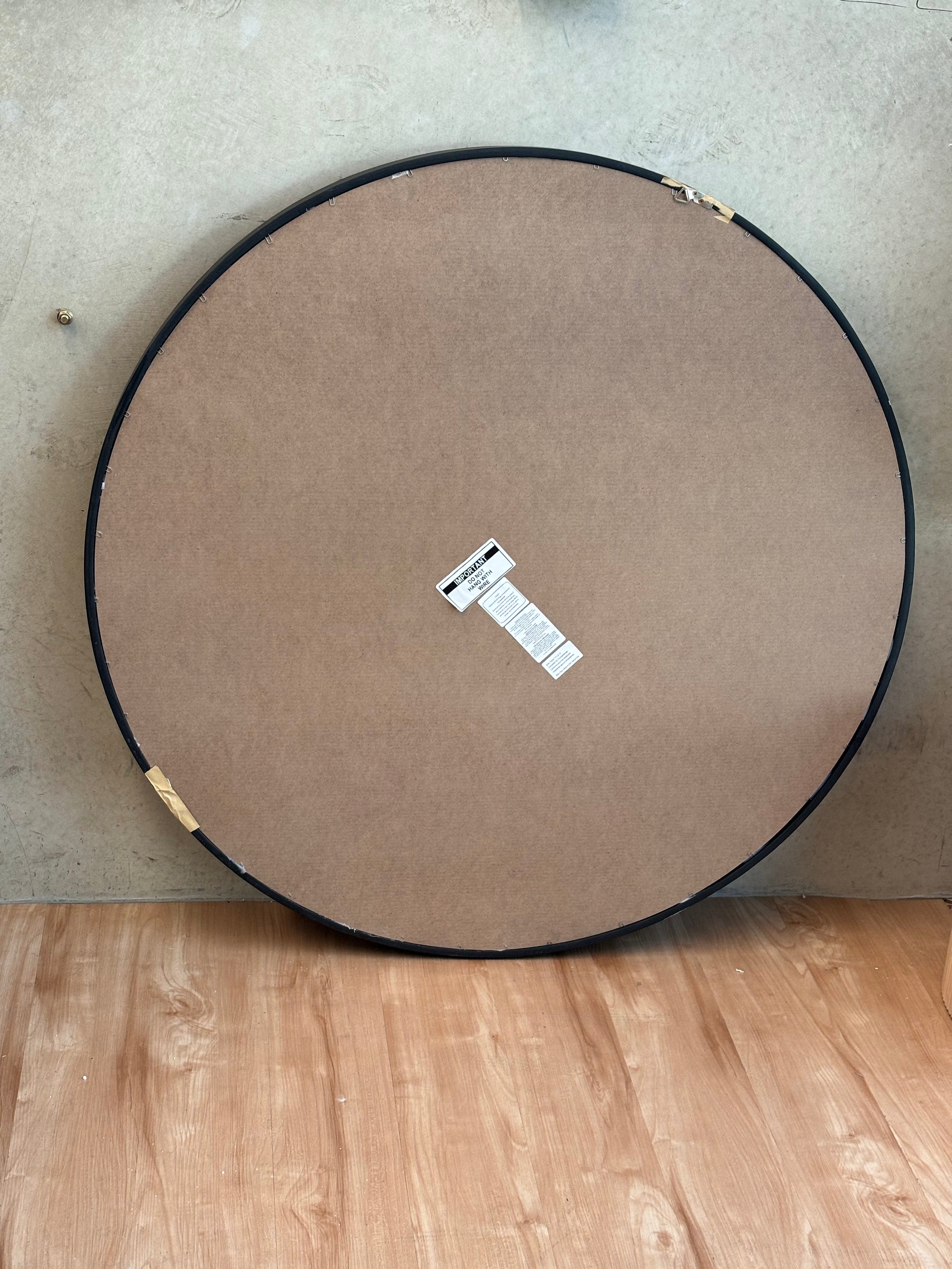 Milano Wooden Round - Black