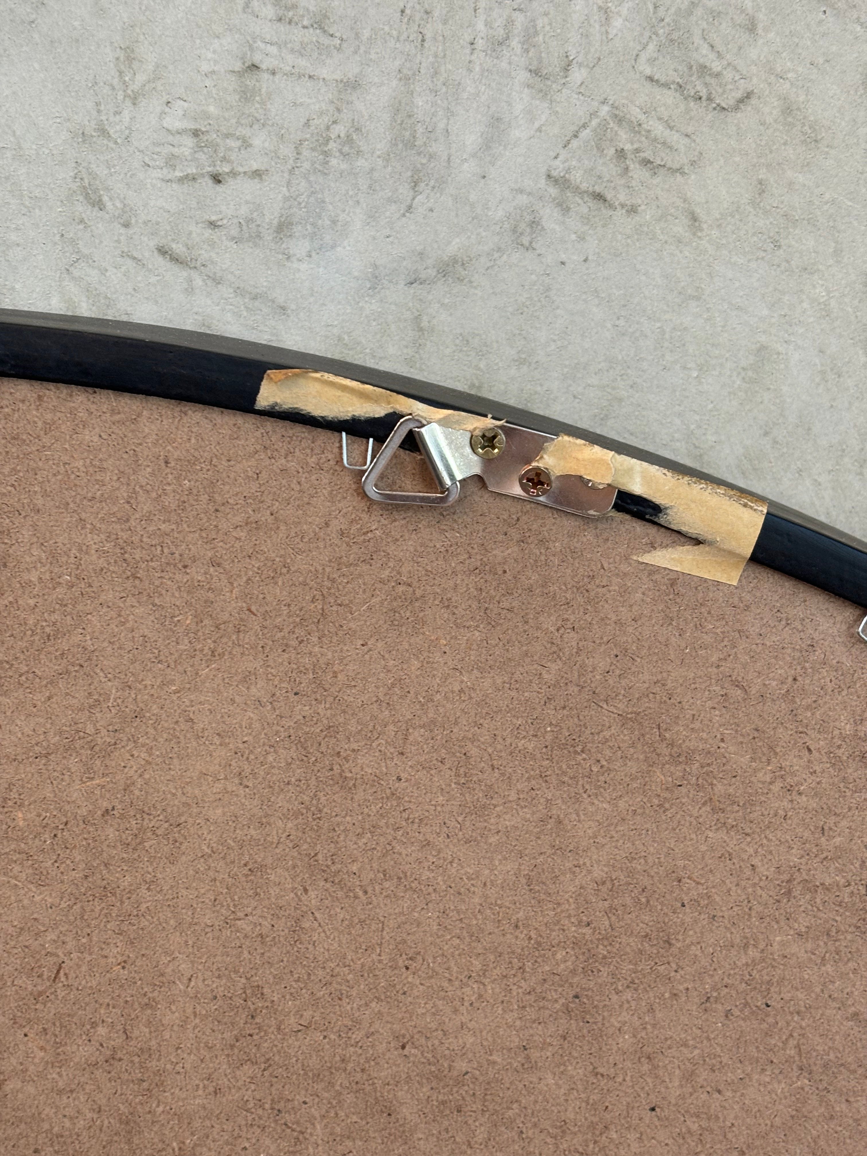 Milano Wooden Round - Black