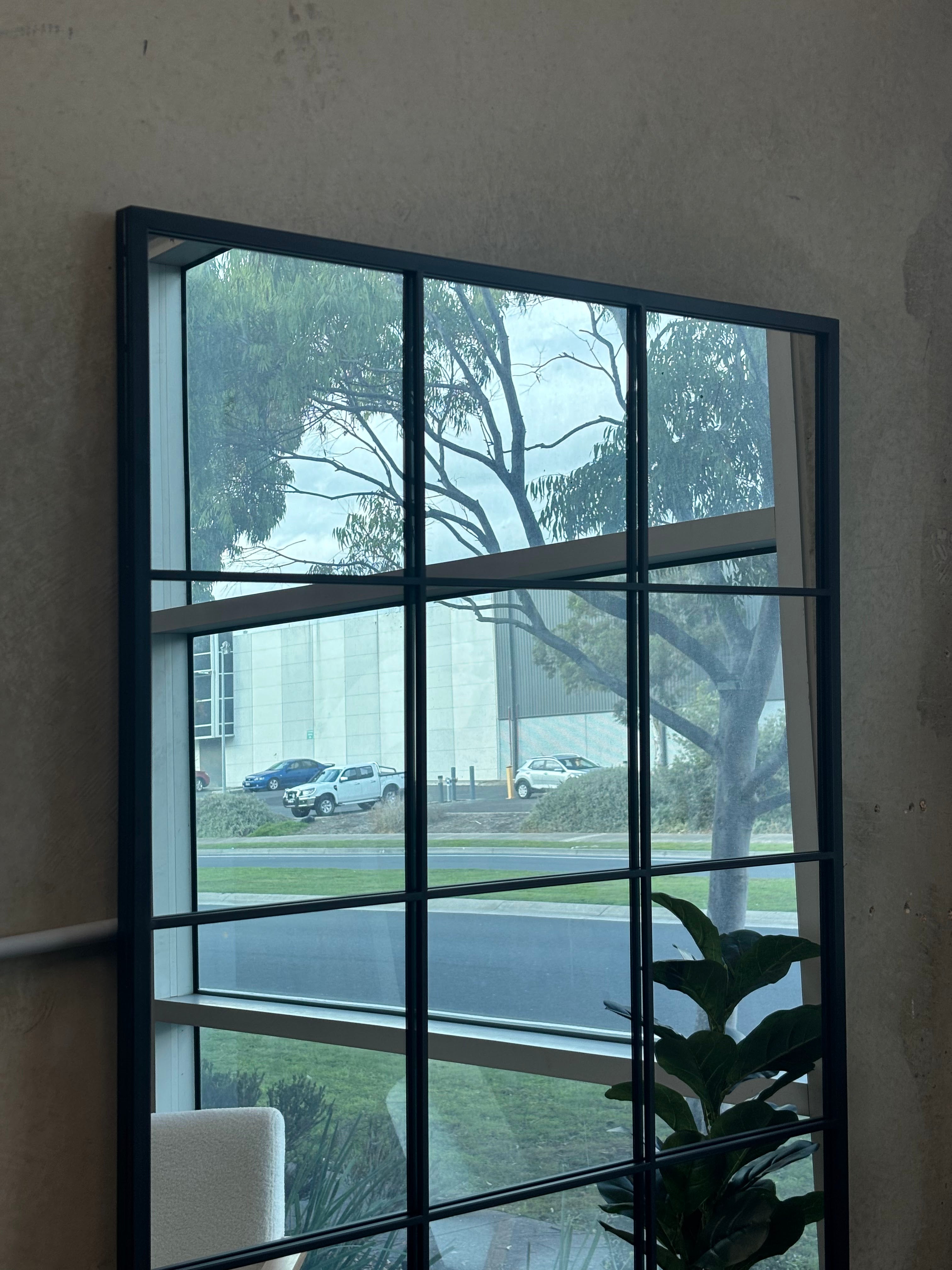 Hampton Metal Grid - Black - 200cm x 100cm