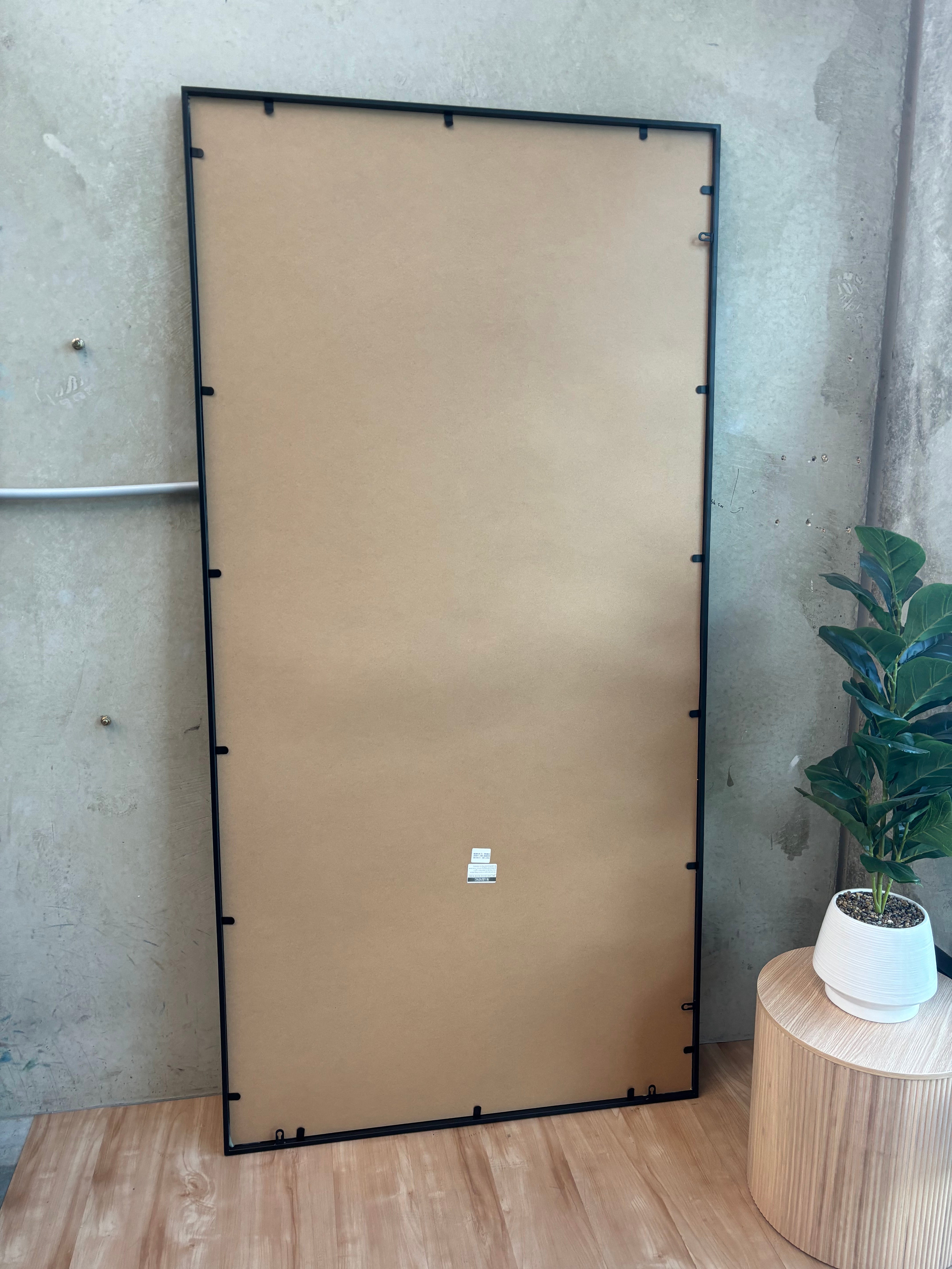 Hampton Metal Grid - Black - 200cm x 100cm